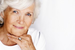 Senior Woman with pleasant smile
